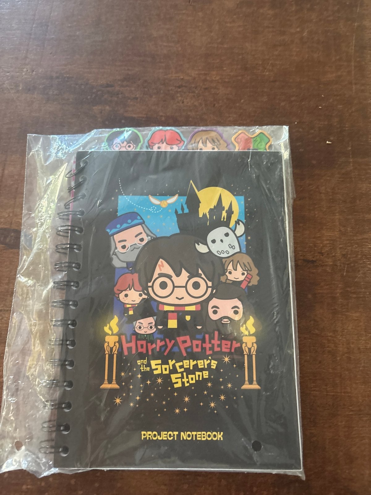Harry Potter notebook, Ophalen, Nieuw