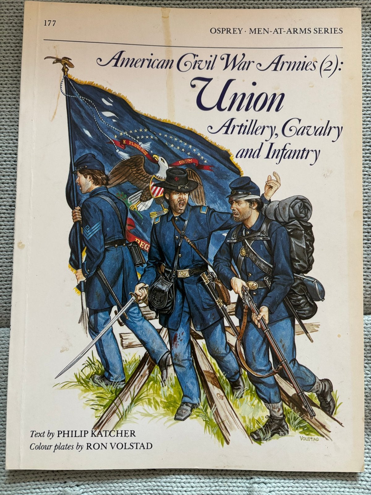 American Civil War Armies (2): Union - Artillerie, Cavalerie, Ophalen of Verzenden, Voor 1940, Gelezen, Algemeen