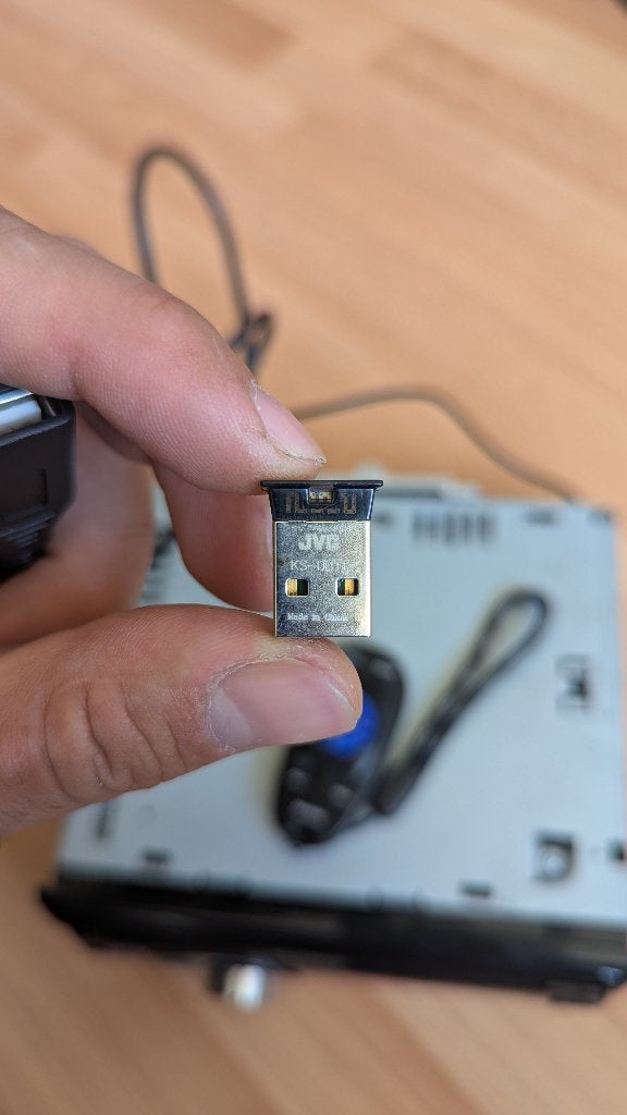 JVC KS-UBT1 Bluetooth adapter, Ophalen