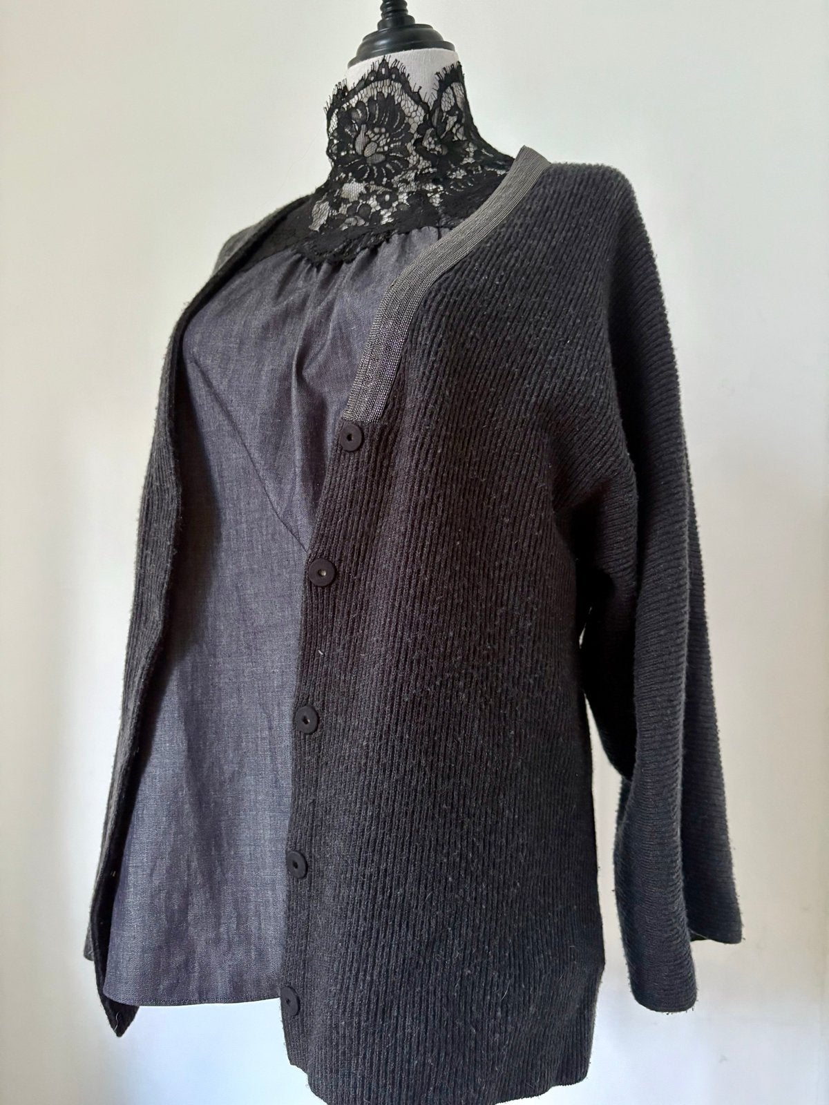 Brunello Cucinelli/ Pauw M38/40 NP 3.650 vest cardigan, Ophalen of Verzenden, Zo goed als nieuw, Maat 38/40 (M), Grijs