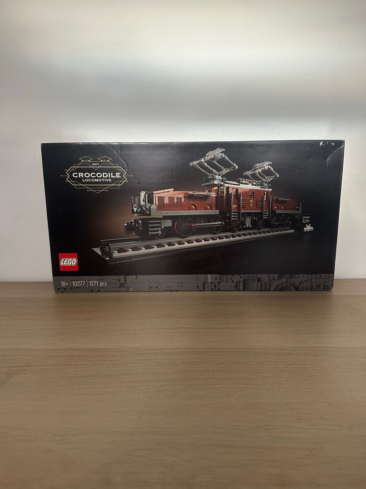 LEGO Creator Expert Krokodil Locomotief 10277 - nieuw, Lego, Nieuw, Ophalen of Verzenden, Creator