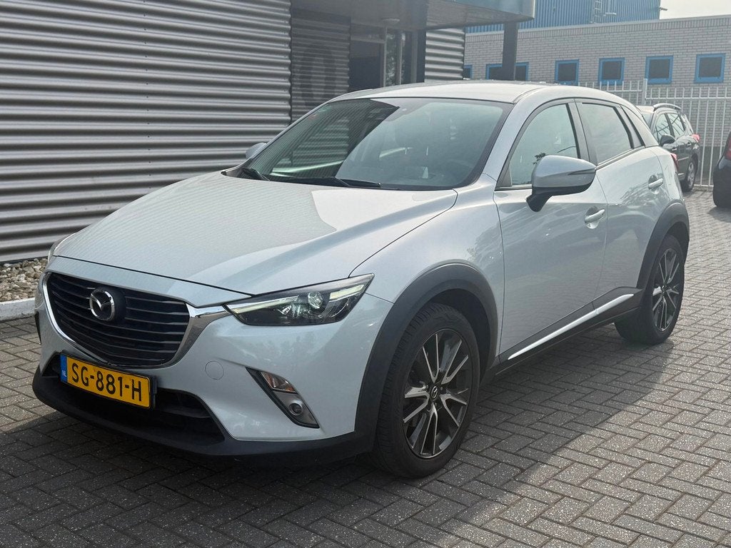 Mazda CX-3 1.5 SkyActiv-D 105 GT-M |EX BPM, Auto's, Mazda, Voorwielaandrijving, Euro 6, 4 cilinders, Leder en Stof