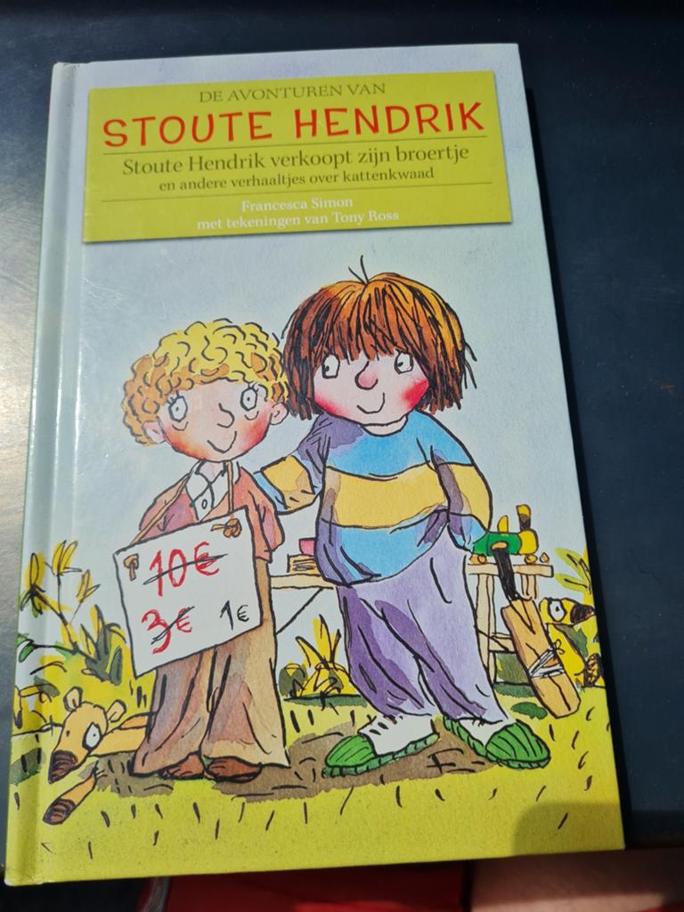 Stoute Hendrik verkoopt zijn broertje - Francesca Simon, Ophalen of Verzenden, Zo goed als nieuw, Francesca Simon, Fictie