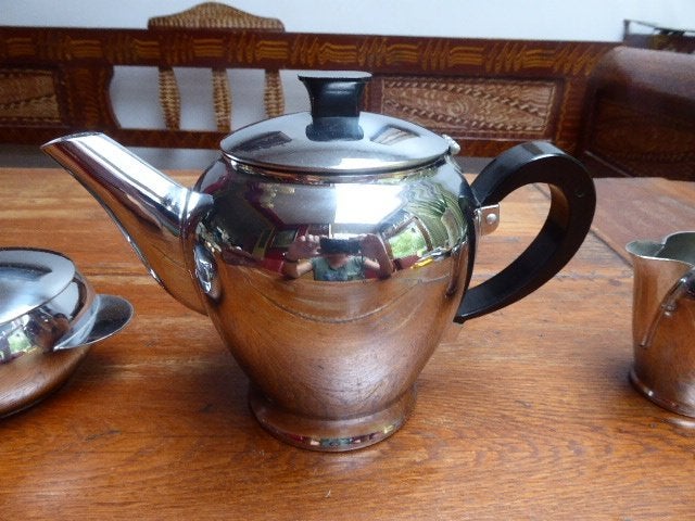 Art deco koffiesetje, Ets. Baumlin, Ophalen of Verzenden
