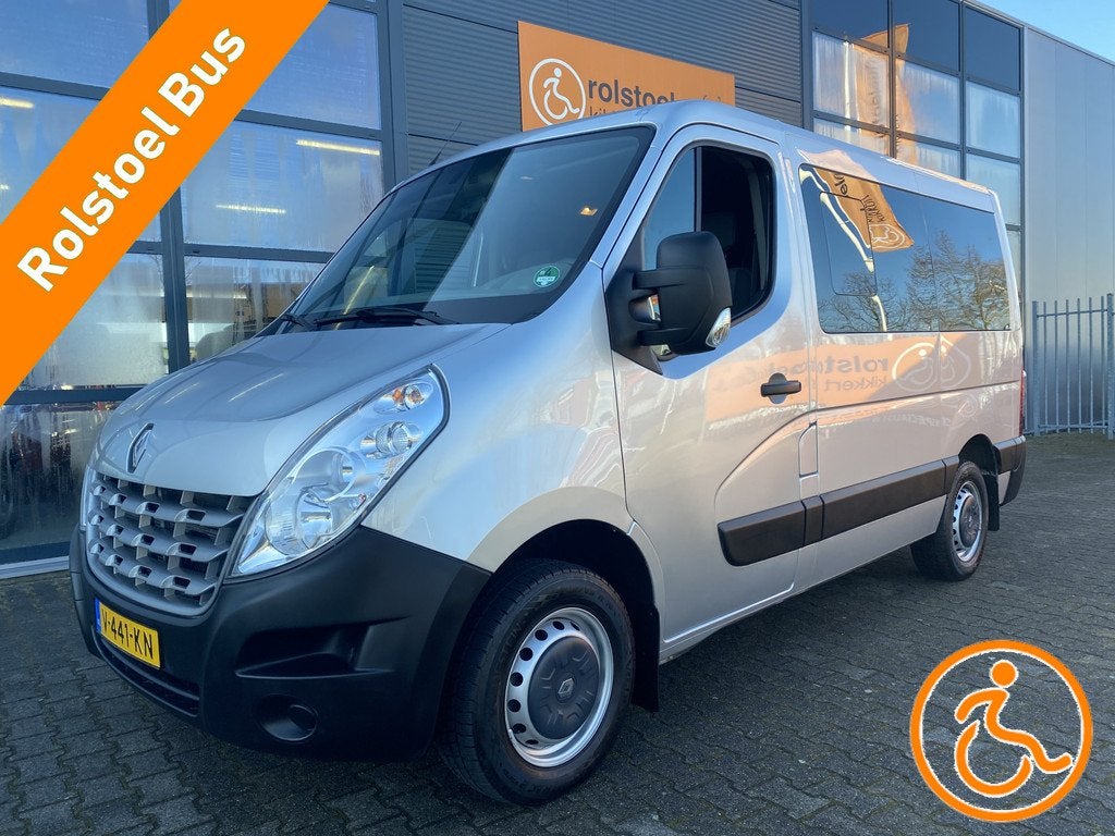 Renault Master 5+1 Rolstoelbus T35 2.3 dCi L1H1 Automaat (Mo, Auto's, Voorwielaandrijving, Euro 5, Stof, Gebruikt