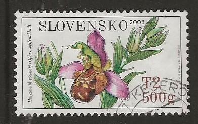 Slowakije 68, orchidee voor sam*, Verzenden, Overige landen, Gestempeld