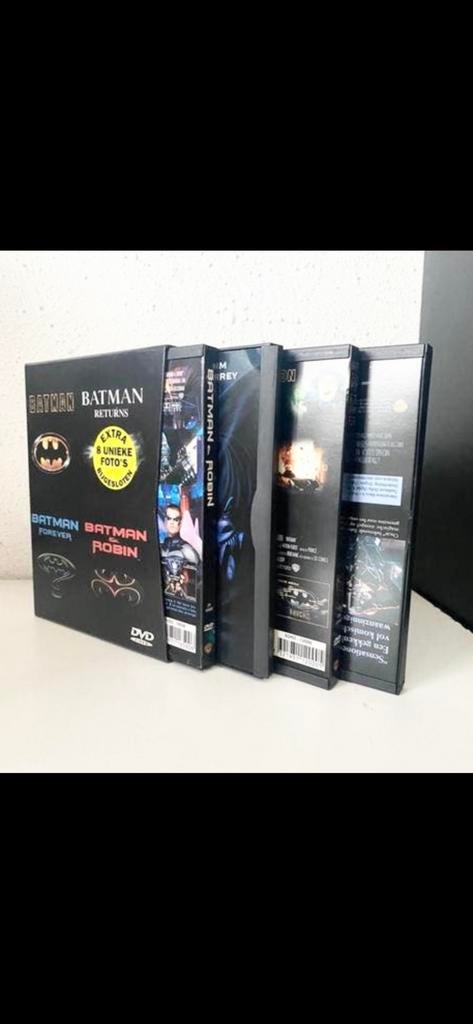 4-dvd box:  ‘BATMAN’ COLLECTIE  (1989- 1997), Vanaf 12 jaar, Ophalen of Verzenden, Zo goed als nieuw, Fantasy