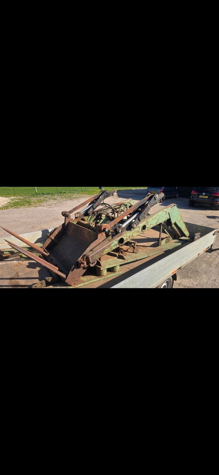 Voorlader palletvork, Zakelijke goederen, Ophalen, Akkerbouw, Transport