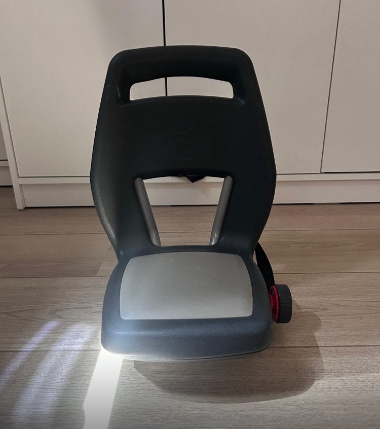 Qibbel fietszitje (achter), Fietsen en Brommers, Fietsaccessoires | Fietsstoeltjes, Ophalen of Verzenden, Gebruikt, 9 t/m 18 kg
