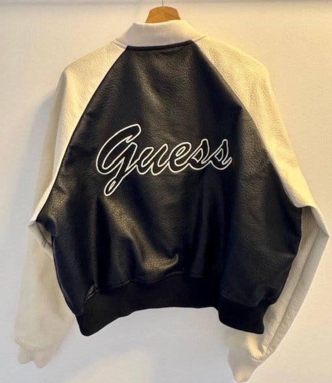 Guess by Marciano Azira PU Bomber Jacket, Ophalen of Verzenden, Nieuw, Maat 42/44 (L), Zwart