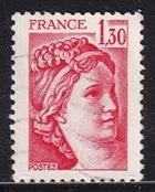 406 - Frankrijk michel 2172A gestempeld , Sabinerin, Verzenden, Gestempeld
