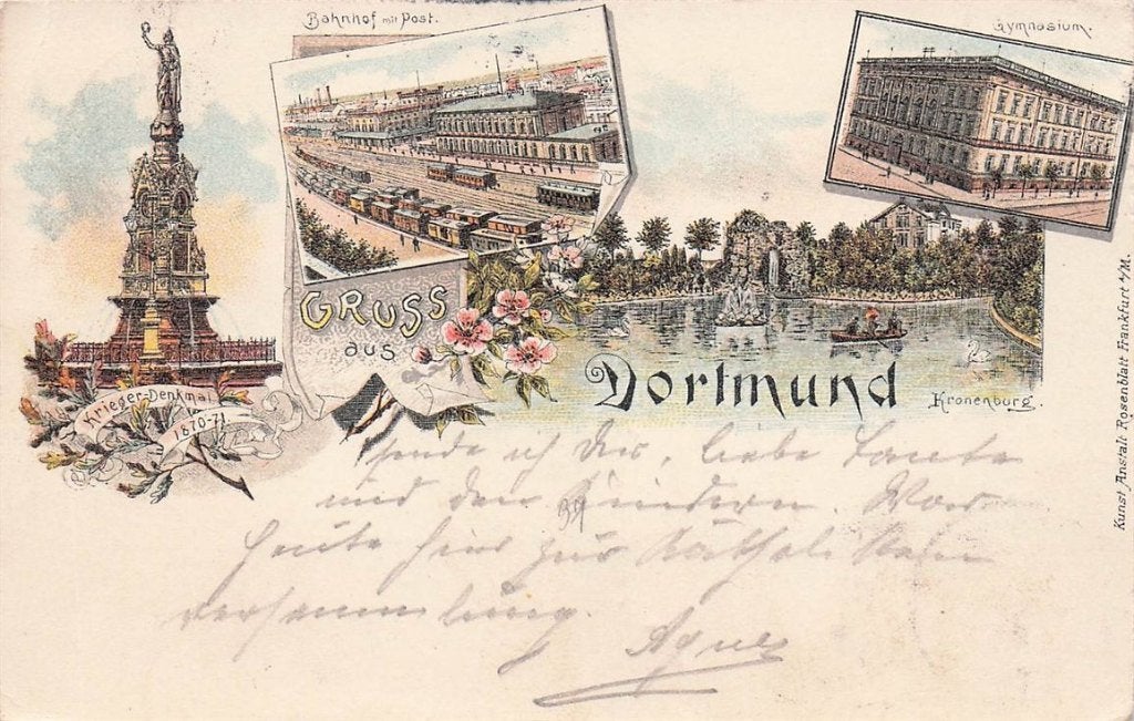 702-166-031 Dortmund, Verzenden, Voor 1920, Duitsland
