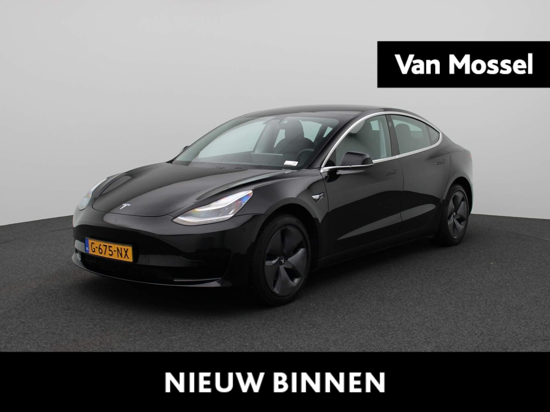 Tesla Model 3 Standard RWD Plus 60 kWh Tesla Model 3 Standar, Auto's, Automaat, Achterwielaandrijving, Gebruikt, Zwart