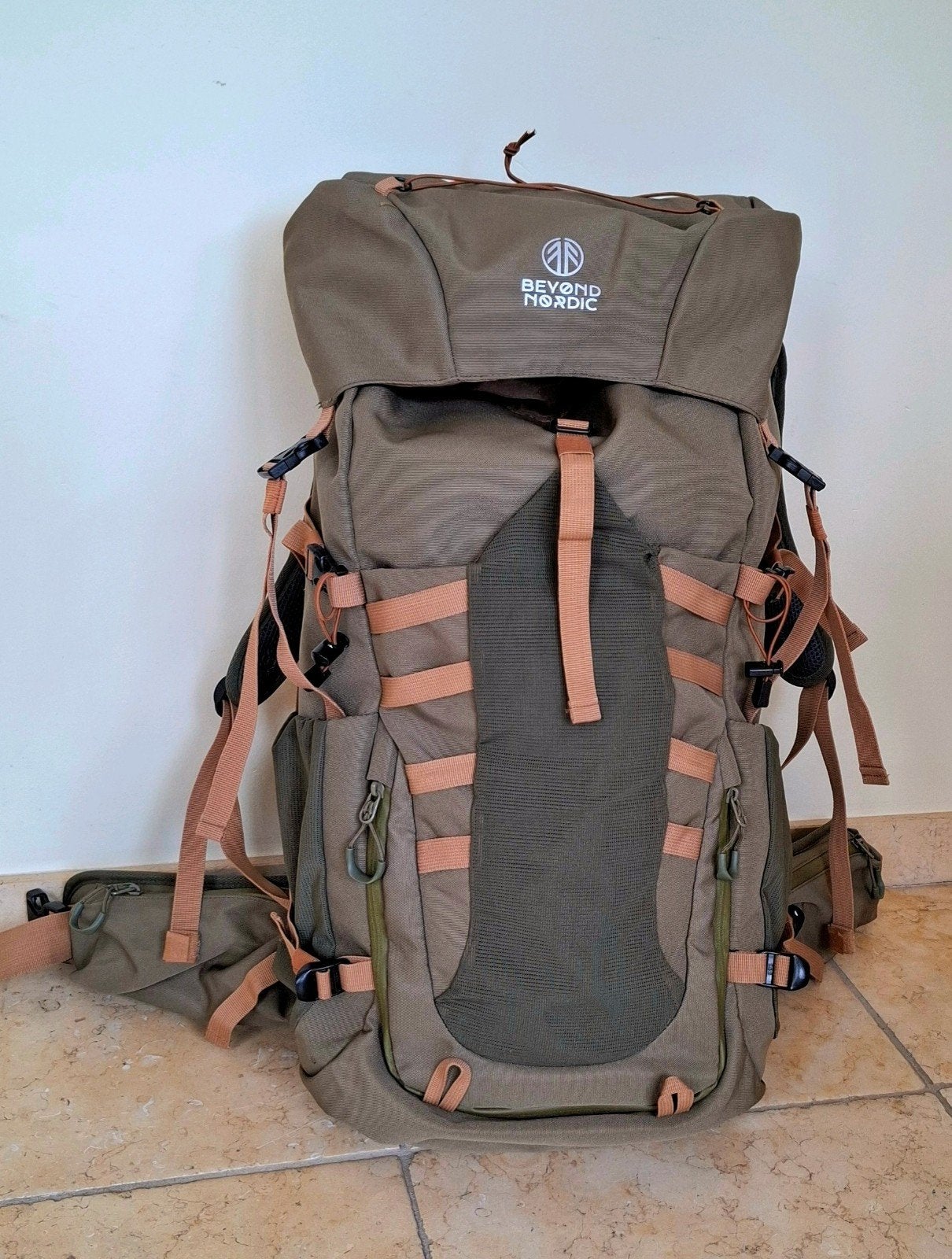 Beyond Nordic 55L Rugzak, Overige merken, 40 cm of meer, Ophalen of Verzenden, Zo goed als nieuw