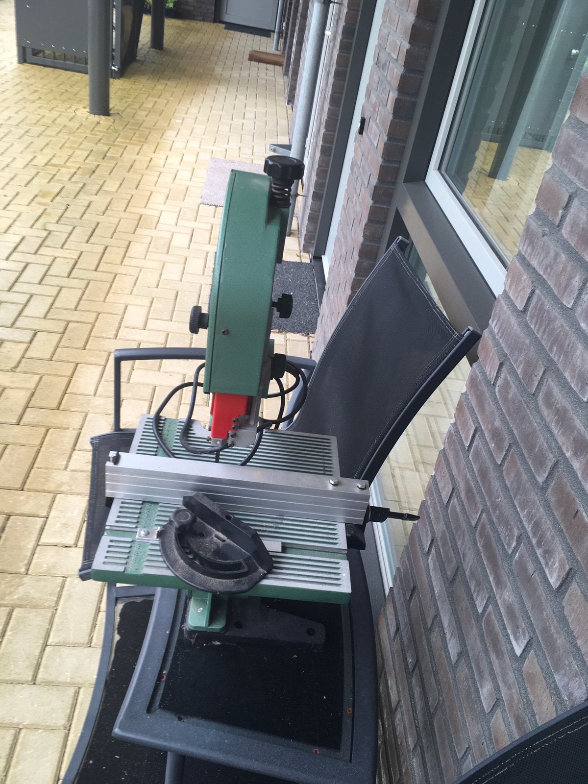 Ferm  lint zaagmachine, Doe-het-zelf en Verbouw, Gereedschap | Freesmachines, Ophalen, Zo goed als nieuw, Elektrisch, Bovenfrees