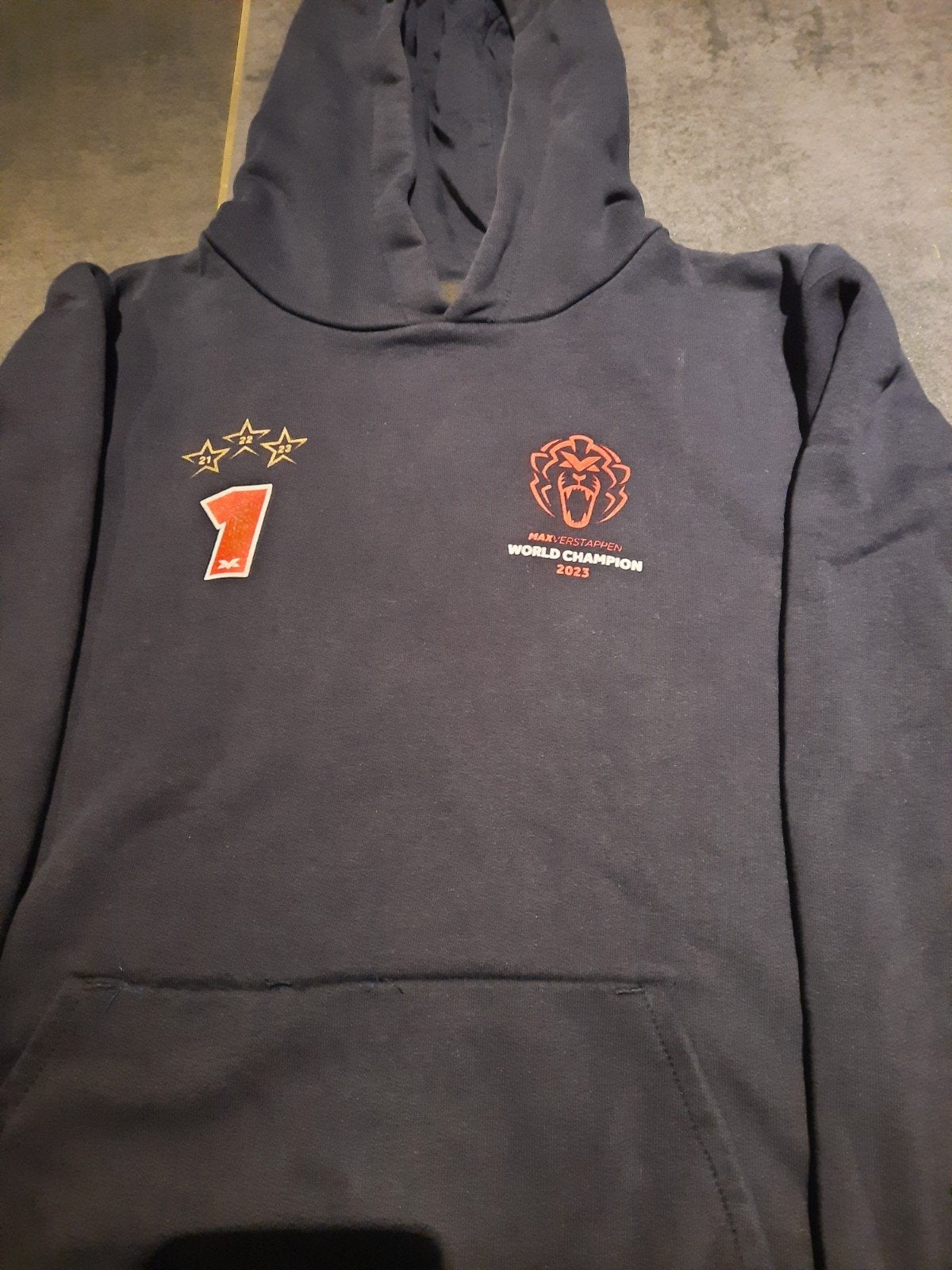 Max Verstappen hoodie / trui kids maat 152 izgs, Ophalen of Verzenden