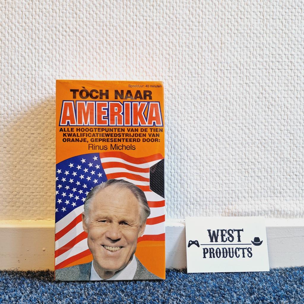 Nieuw: Rinus Michels - Toch Naar Amerika (1993), Alle leeftijden, Ophalen of Verzenden, Nieuw in verpakking, Documentaire