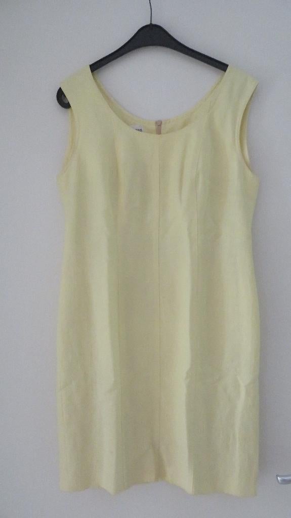 Blacky Dress Jurk en Jasje, Kostuum of Pak, Verzenden, Geel, Maat 42/44 (L)