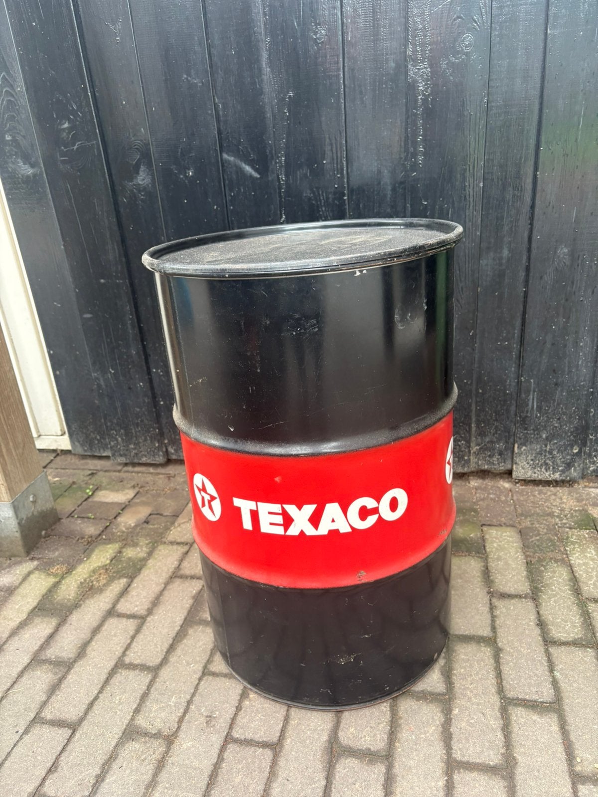 Olie vat, Ophalen, Gebruikt