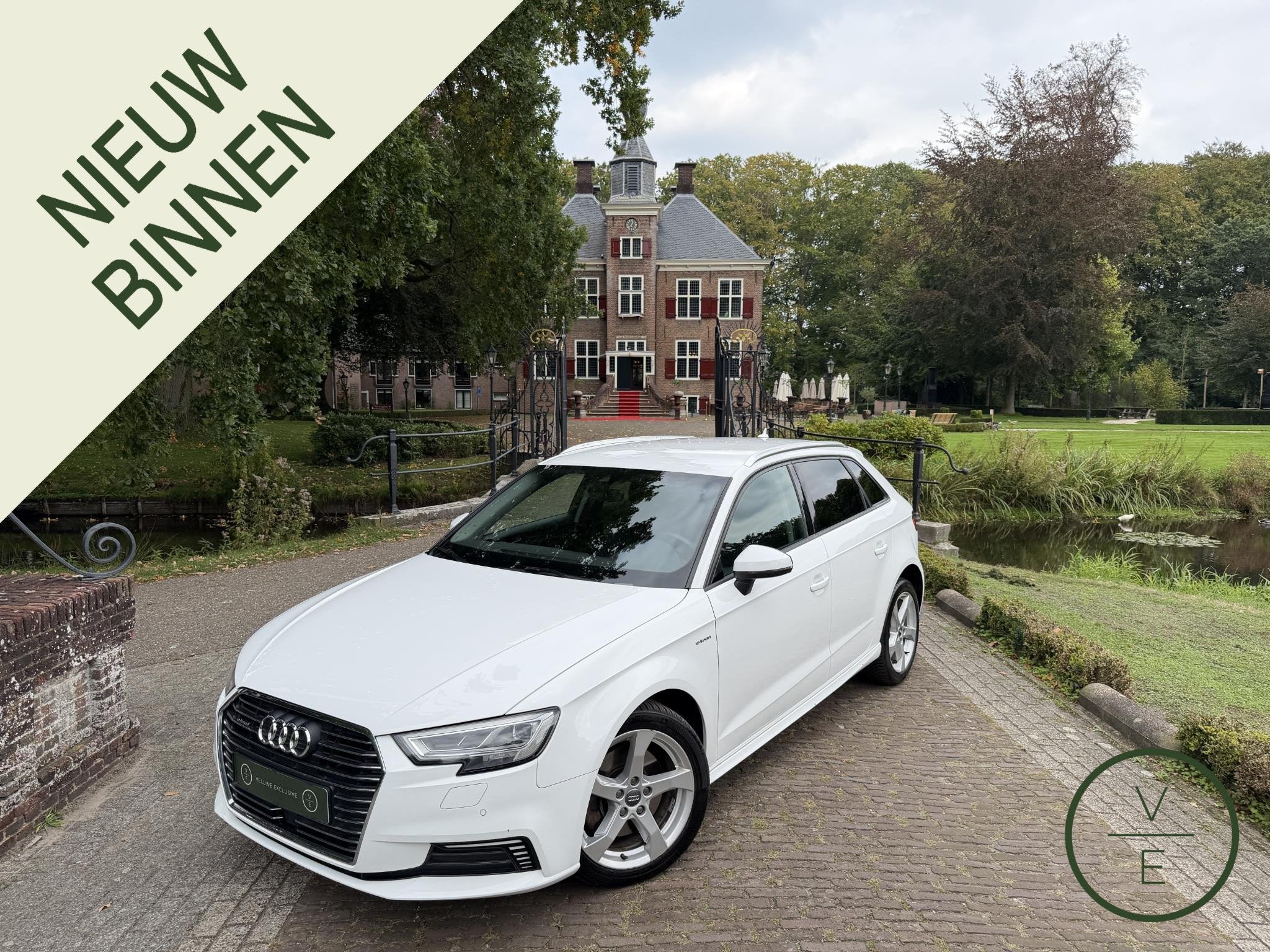 Audi A3 Sportback 1.4 e-tron Sport | Virtual Cockpit | Adapt, Auto's, Stof, Gebruikt, 4 cilinders, Wit