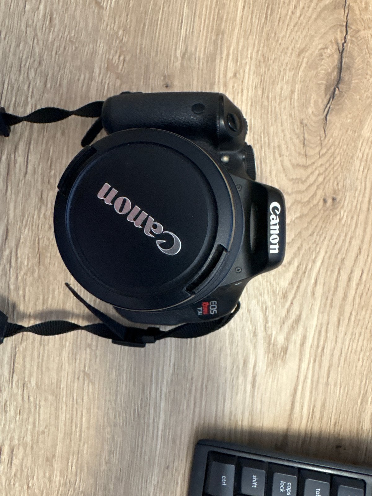 Canon EOS Rebel t3i Spiegelreflexcamera met 18-55mm lens, Audio, Tv en Foto, Fotocamera's Digitaal, Gebruikt, Spiegelreflex, Canon