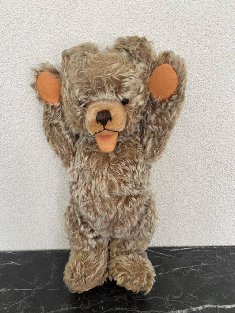Vintage Steiff Beer zonder knop, 45 cm, Ophalen of Verzenden
