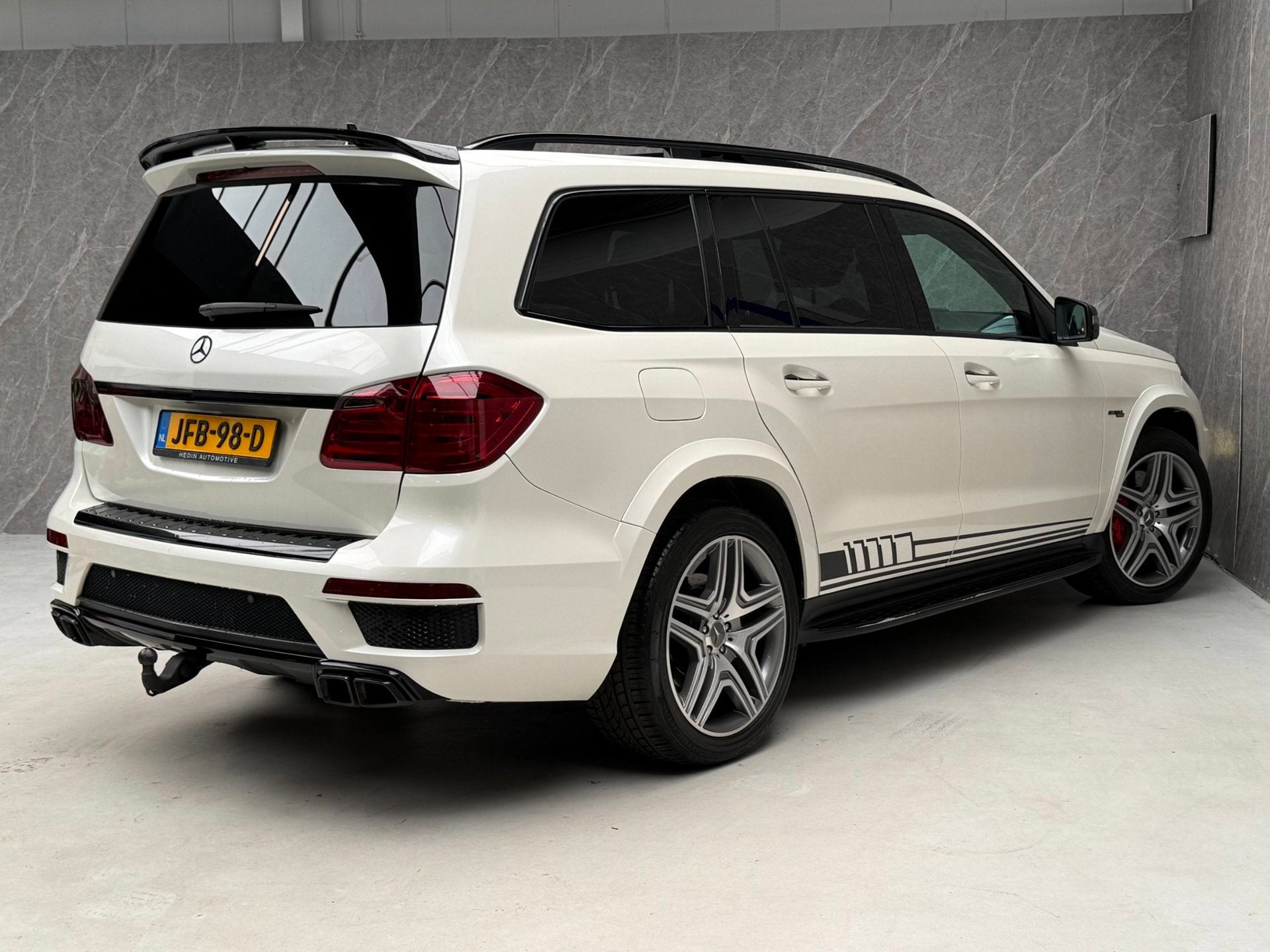 Mercedes-Benz GL-klasse AMG 63 558 PK / 7-Zits / Dealer Onde, 7 stoelen, Wit, Leder, Bedrijf