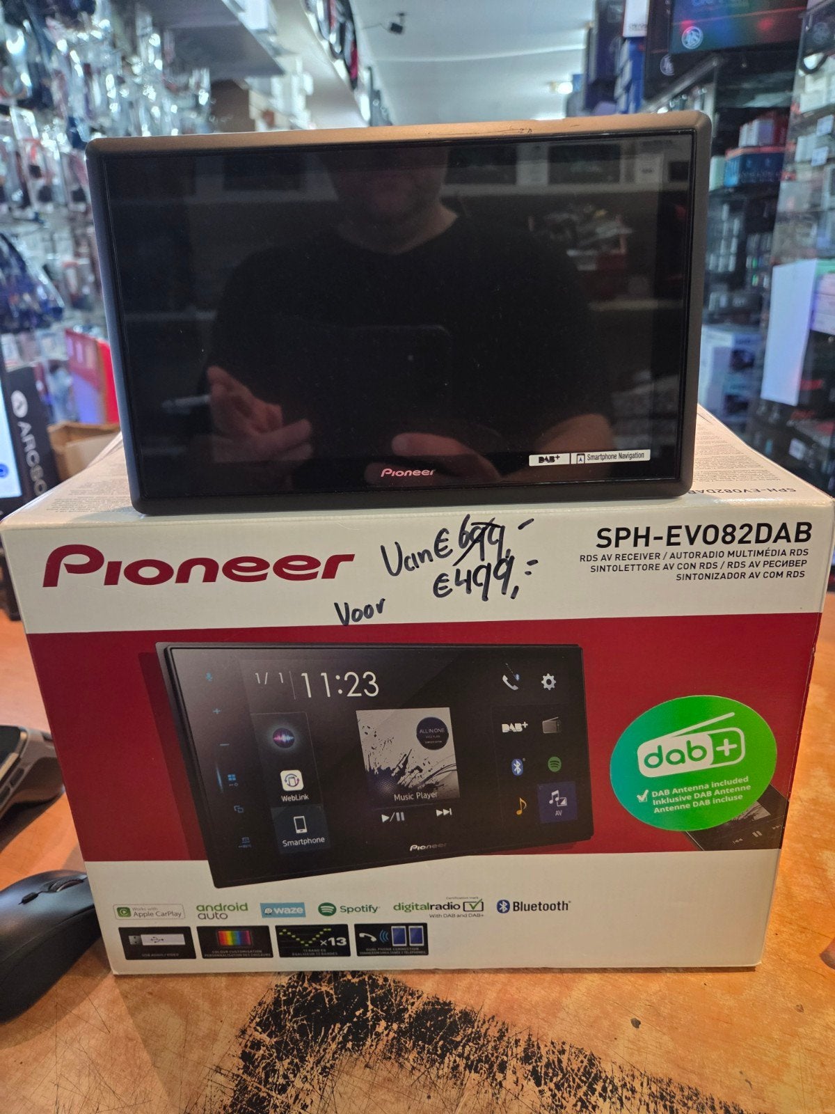 Pioneer SPH-EVO82DAB - Laatste demo model, nu €449!, Ophalen of Verzenden, Zo goed als nieuw