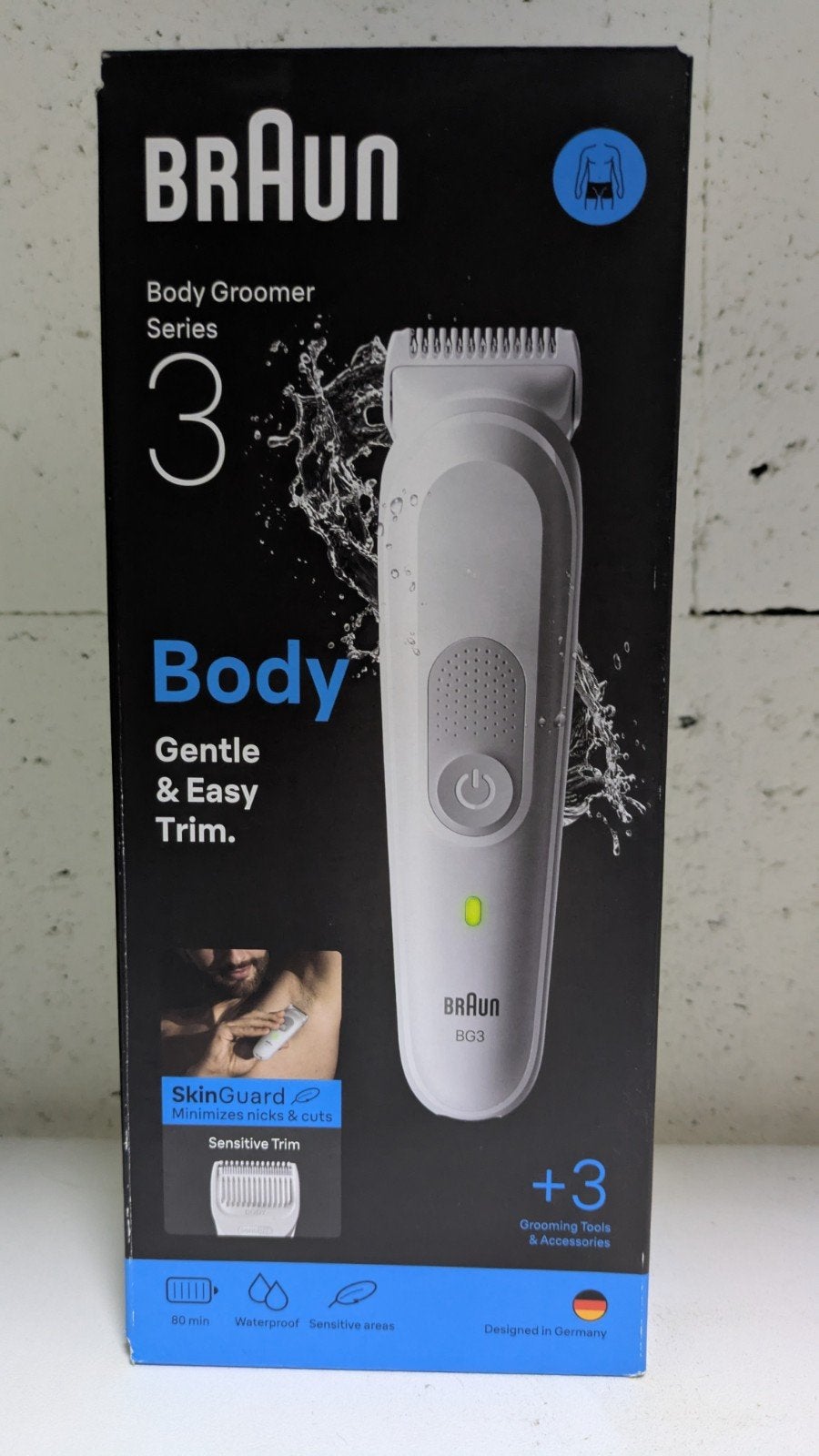 Braun Body Groomer Series 3 BG3 - Nieuw in doos, Ophalen of Verzenden, Nieuw, Scheren en Epileren