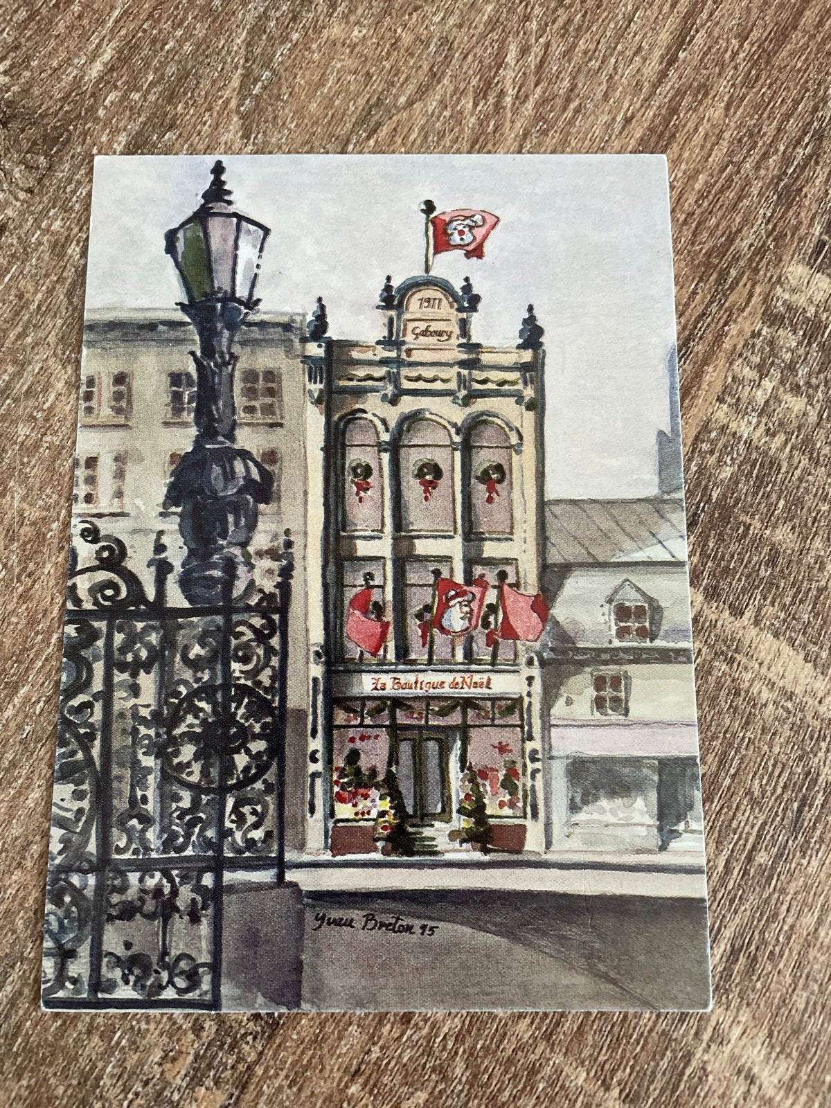 Ansichtkaart La Boutique de Noël de Québec, Ophalen of Verzenden, 1980 tot heden, Ongelopen