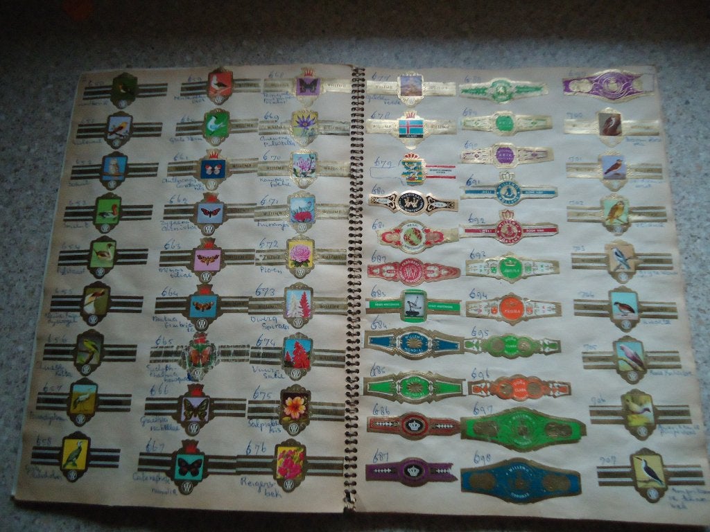 sigarenbandjes, Ophalen of Verzenden, Gebruikt, Sigarenbandjes