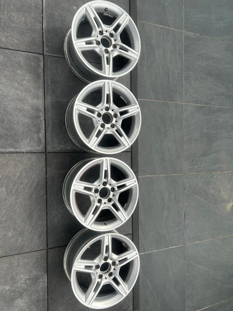 Mercedes amg  velgen 16 inch, Ophalen, Gebruikt, Velg(en), 16 inch