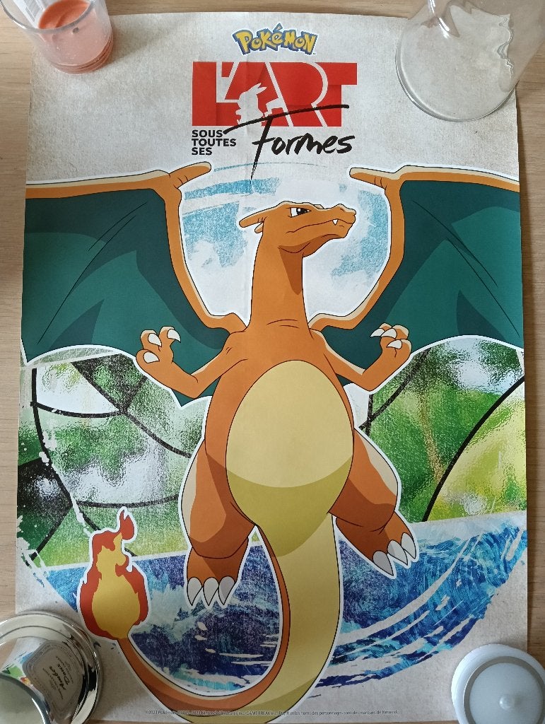 Set 3 Posters Pokémon Val d’Europe 2023, Rechthoekig Staand, Nieuw, Ophalen of Verzenden, A1 t/m A3