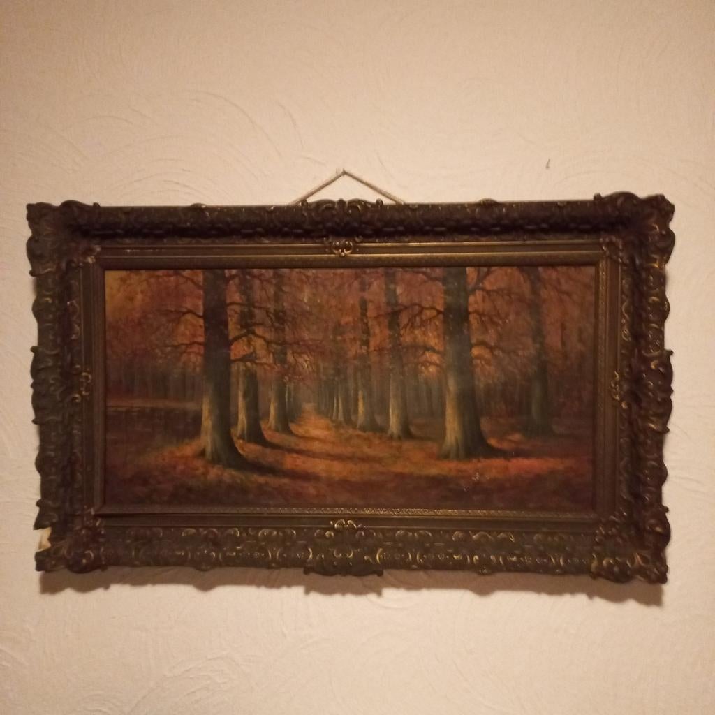 Schilderij uit de jaren 40, Ophalen