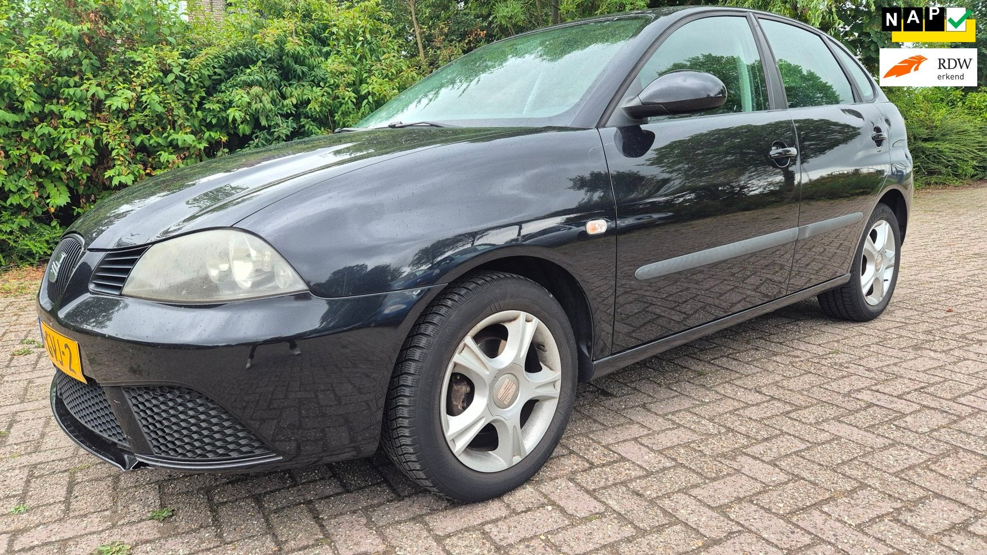 Seat Ibiza 1.4-16V 25 Edition I 5-deurs AIRCO, Auto's, Voorwielaandrijving, Origineel Nederlands, Bedrijf, Handgeschakeld