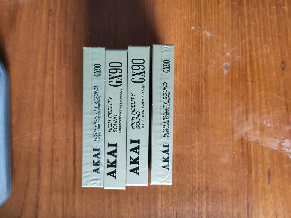 AKAI GX90 Cassettebandjes - Nieuw in verpakking, 2 t/m 25 bandjes, Overige genres, Ophalen of Verzenden, Nieuw in verpakking