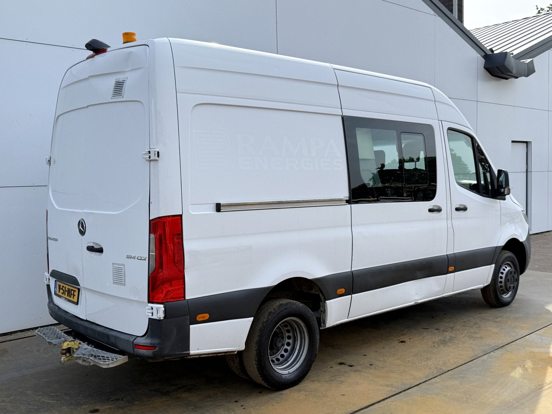 Mercedes-Benz Sprinter 514 2.2 CDI L2H2 Dubbele Cabine DoKa, Auto's, Achterwielaandrijving, Gebruikt, Mercedes-Benz, Bedrijf