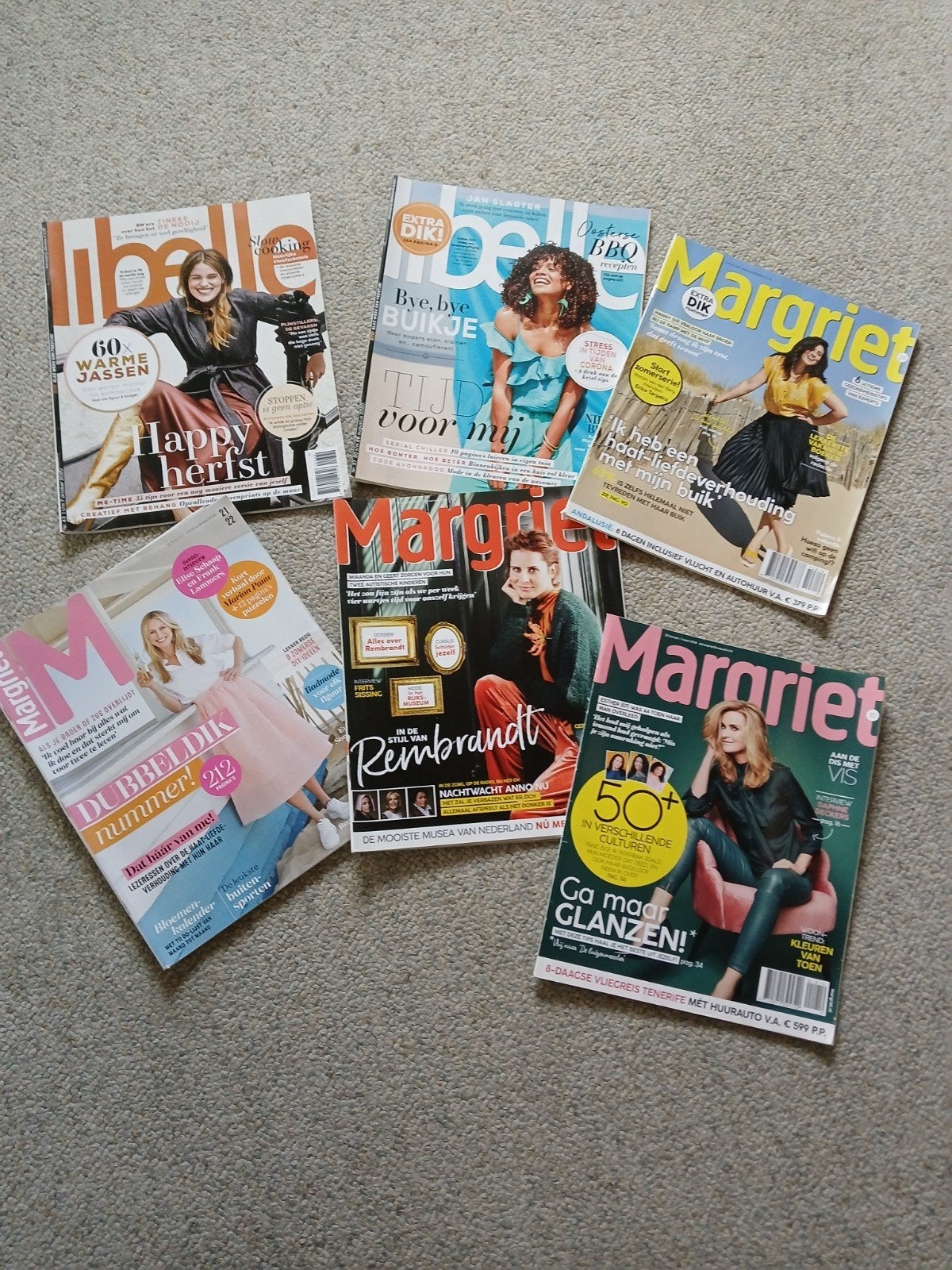 diverse libelle en margriet tijdschriften, Verzamelen, Ophalen of Verzenden, 1980 tot heden, Tijdschrift