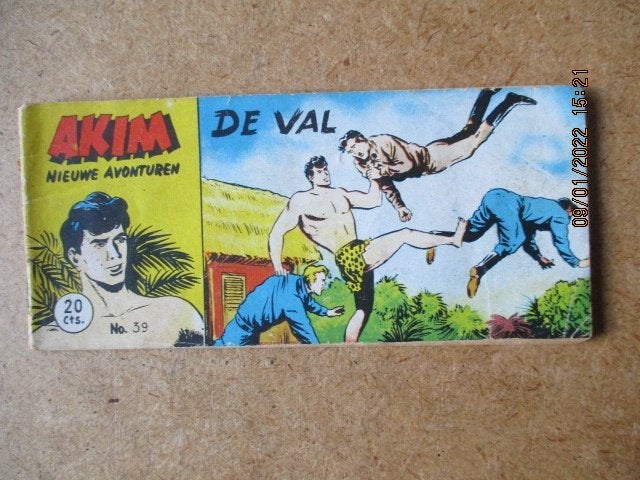 adv5432 akim 39, Boeken, Eén stripboek, Ophalen, Gelezen