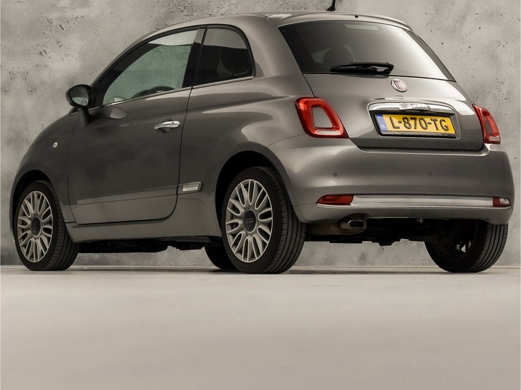Fiat 500 1.2 Lounge (PANORAMADAK, GROOT SCHERM, AIRCO, GETIN, Auto's, Fiat, Voorwielaandrijving, 12 maanden, Stof, Gebruikt