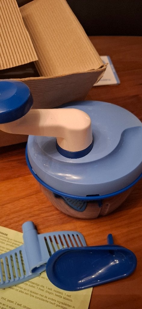 Tupperware quick chef, Ophalen, Blauw, Overige typen, Zo goed als nieuw