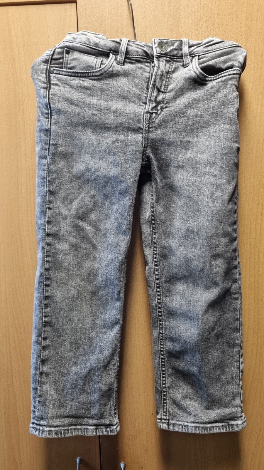 Leuke grijze broek Ravagio maat 122, Broek, Gebruikt, Ophalen of Verzenden, Jongen