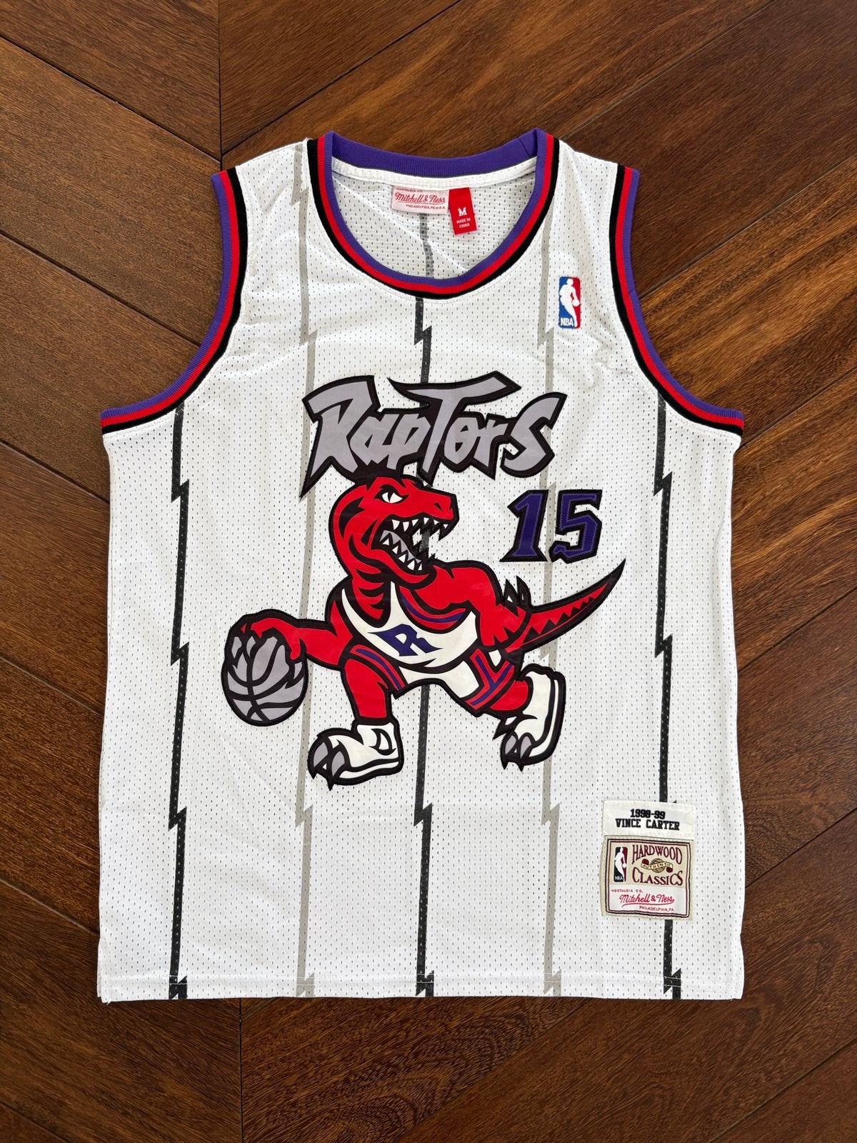 Mitchell & Ness Toronto Raptors Carter NBA Jersey NIEUW, Maat 48/50 (M), Wit, Nieuw, Ophalen of Verzenden