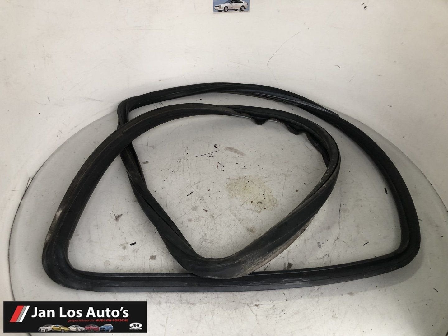 Audi 80 B2 achterruitrubber zwart, Gebruikt, -, -, -