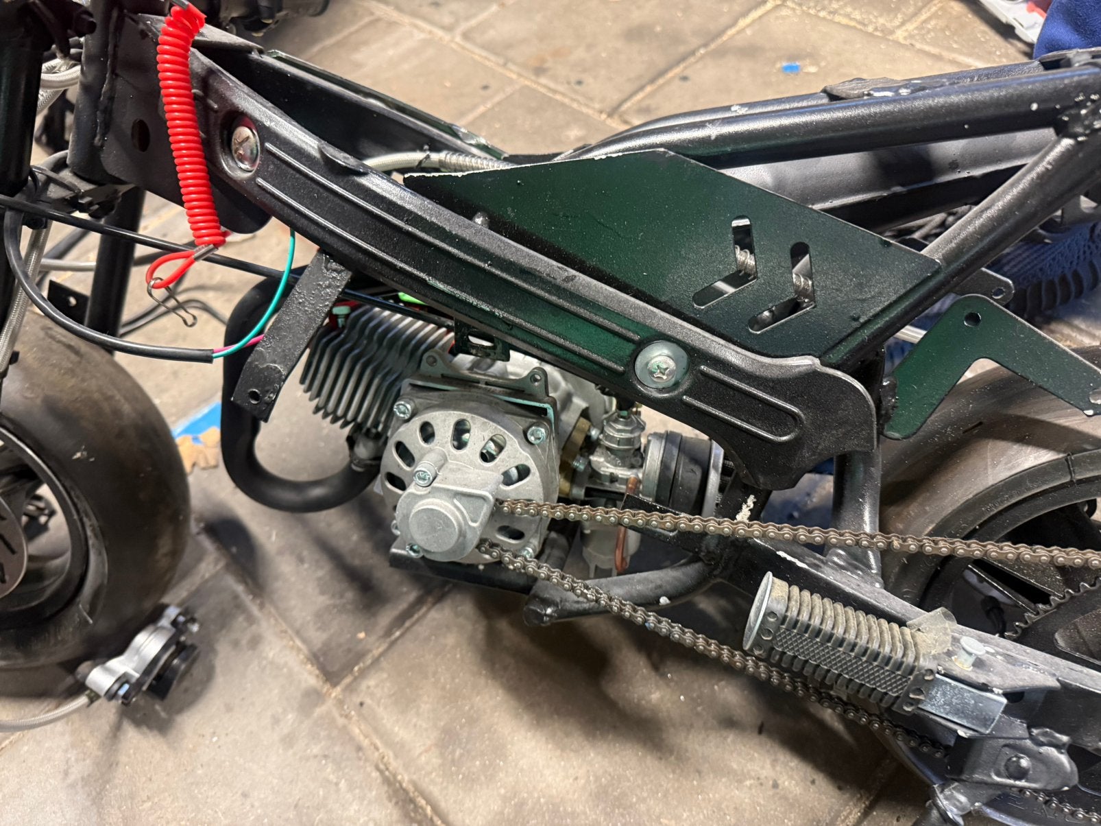 Minibike, Ophalen, Nieuw, Schijfrem, Overige typen