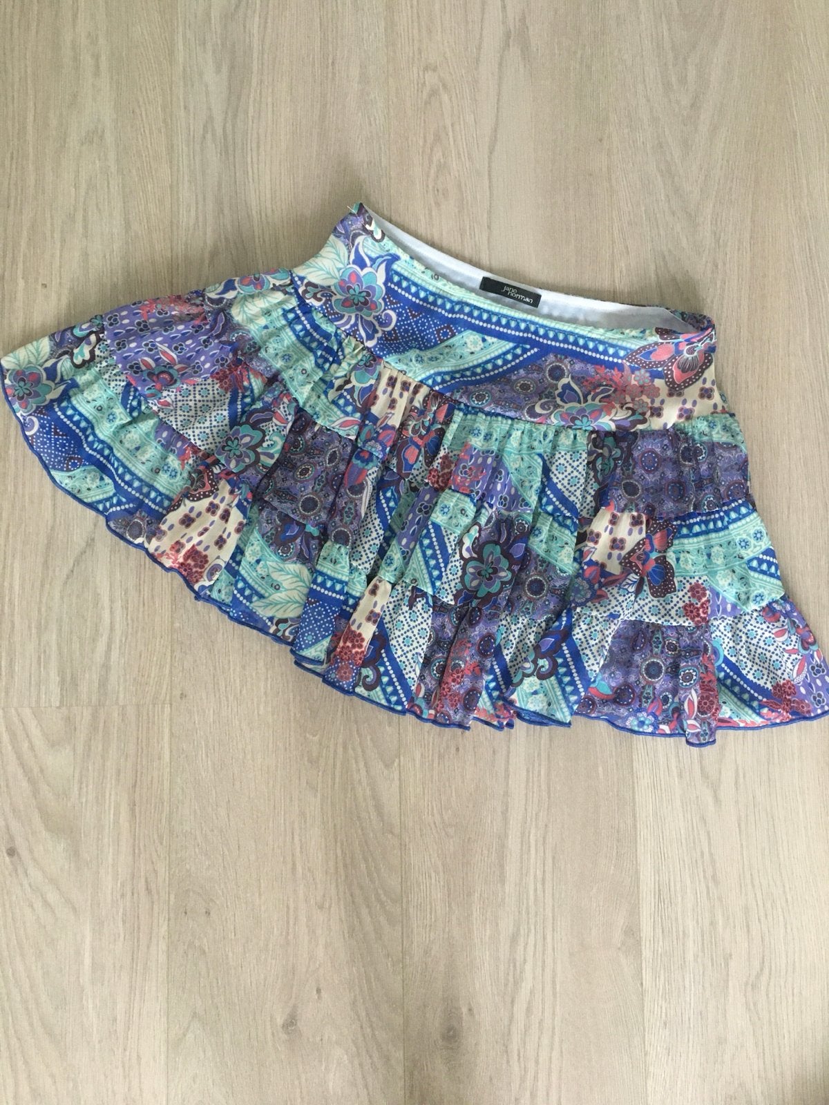 Vrolijk luchtig mini rokje 34/36, Kleding | Dames, Rokken, Ophalen, Meerkleurig, Zo goed als nieuw, Maat 34 (XS) of kleiner