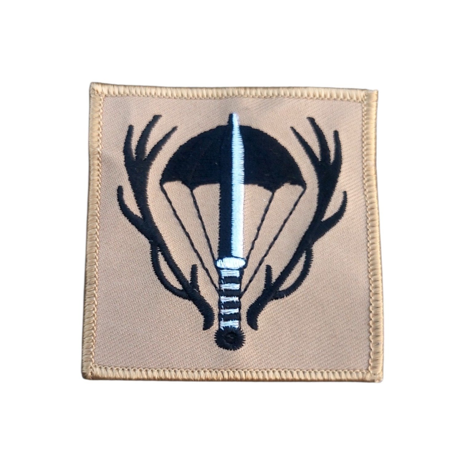 Patch C- (PARA) Coy 13 Infbn 'Stoottroepen' Luchtmobiel, Ophalen of Verzenden, Landmacht, Nederland, Embleem of Badge