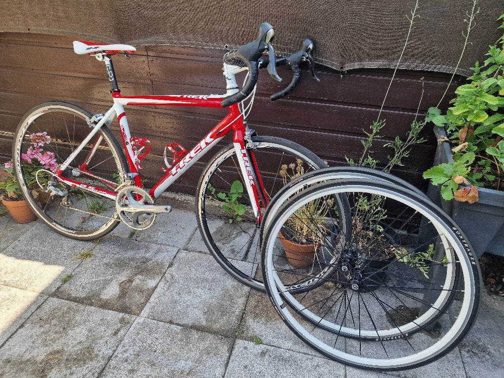 Trek alpha 2.5 + ortlieb quick rack + accessories, Ophalen, Gebruikt, 49 tot 53 cm, Geen vering