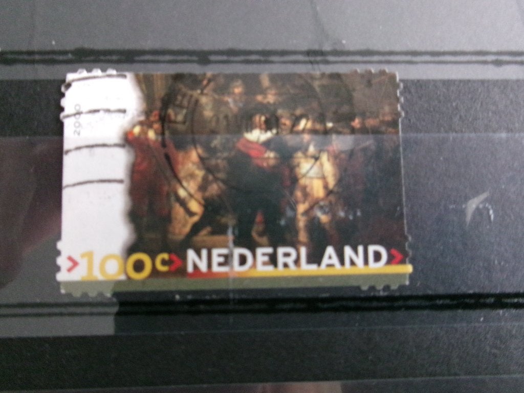 2000 - de nachtwacht 100 ct (129f), Verzenden, Gestempeld