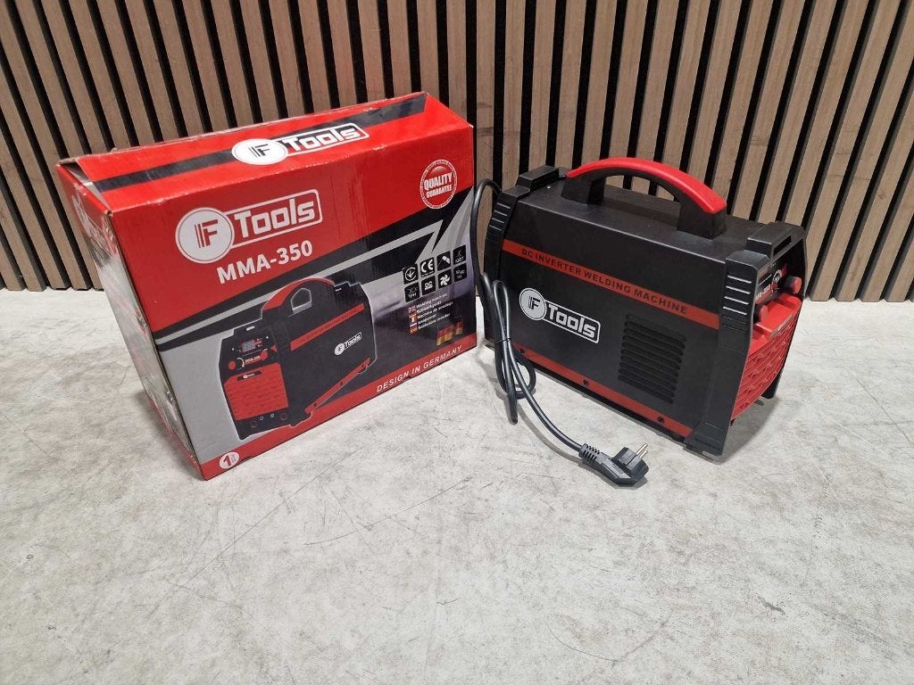 F Tools MMA-350 Lasapparaat‼️, Ophalen, Nieuw, 250 ampère of meer, Elektroden